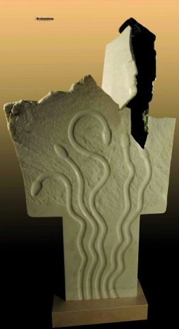 Т-shaped limestone pillar—dating to around 9600–8000 bce