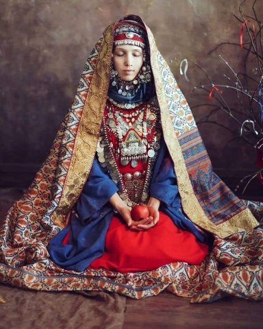 Чувашка с ябълка