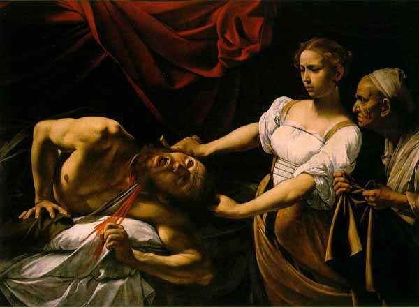 CARAVAGGIO - JUDITH BEHEADING HOLOFERNES