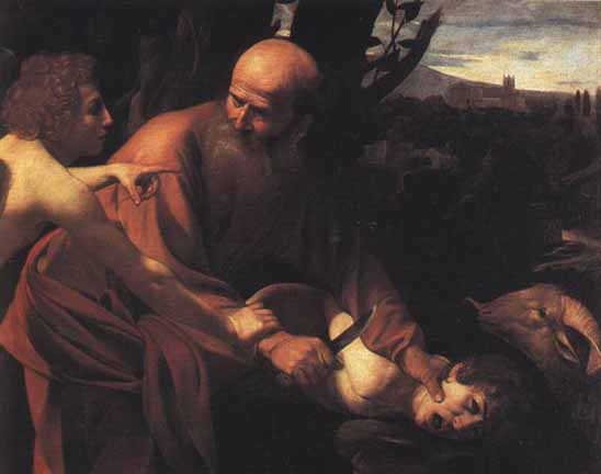 CARAVAGGIO - THE SACRIFICE OF ISAAC
